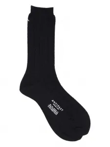 Носки фактурной вязки Antipast, черный