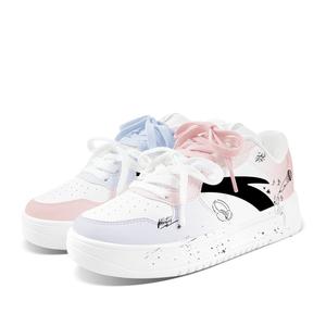 ANTA Свободные, нескользящие, износостойкие, низкие, унисекс, кроссовки для скейтбординга, синие, розовые, разные цвета