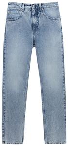 Брюки MM6 Maison Margiela с пятью карманами, светло-голубые