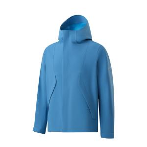 Тренч LiNing Glory Series для мужчин, rock серый синий