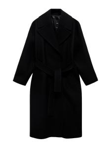 Демисезонное пальто MANGO Traviata, Black