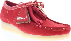 Мужские оксфорды Clarks Wallabee, черные