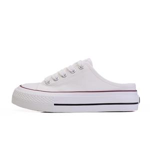 WARRIOR Износостойкие, легкие, увеличивающие рост, низкие, классические, парусиновые туфли, женские, белые