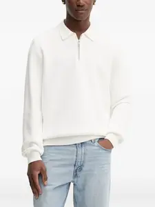 Хлопковый свитер Hugo, белый