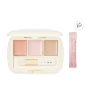 Трехцветная палетка консилера безупречное сцепление Judydoll