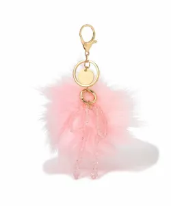 Подвеска из искусственного меха