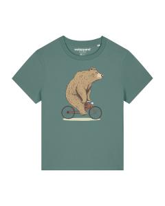 Рубашка Watapparel  Fahrradbär, зеленый