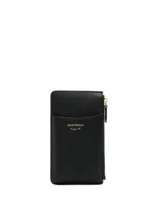 Кошелек MyEA на молнии EMPORIO ARMANI, черный