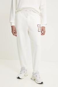 Хлопковые спортивные брюки Tommy Jeans, бежевый