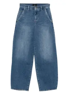 Джинсы с пятью карманами 7 For All Mankind, синий