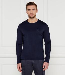 Лонгслив Aeronautica Militare Regular Fit, темно-синий