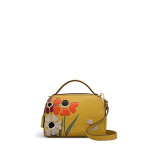 Маленькая сумка через плечо Floribunda Ziptop Radley, охра