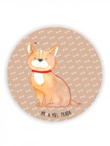 Магнит на холодильник с изображением собаки, счастье без слов, в собачьем счастье Mr. & Mrs. Panda, Hundeglück