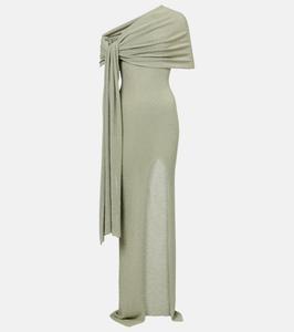 Асимметриное платье макси с драпировкой Aya Muse, Sage