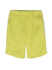 Шорты-бермуды с логотипом KARL LAGERFELD KIDS, зеленый