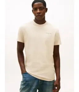 Футболка slim fit Tommy Jeans, бежевый