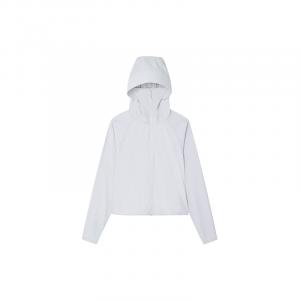 Толстовка короткая Muji на молнии, слоновая кость