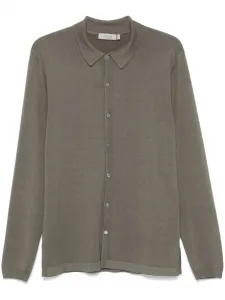 Свитер-рубашка Canali, серый