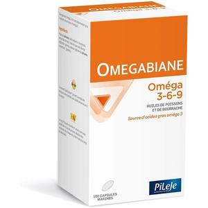 Омегабиан Омега 3-6-9 100 капсул Pileje