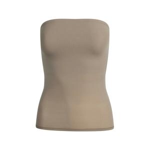 SS25 FITS EVERYBODY TUBE TOP Топ без бретелей женский Skims, Truffle/Truffle