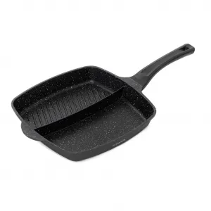 Сковорода-гриль LUCASO с отделением, 28 см, HOMLA Homla