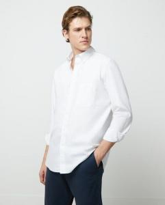 Оксфордская мужская рубашка классического кроя Dustin, белый