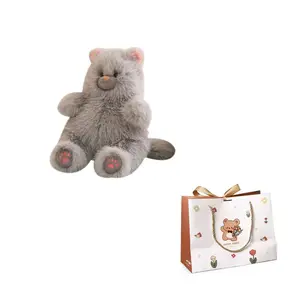 Плюшевая кукла с милым дизайном котенка высотой 40см/50см AZLCL, Kitten Doll[Gray]