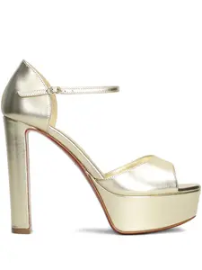 Туфли Sandaloo 130 Christian Louboutin, золотой