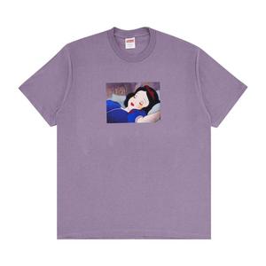 Футболка Supreme Snow White Tee Dusty Purple, фиолетовый