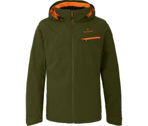 BERGSON Куртка-дождевик флисовая внутренняя, 20000 мм водяного столба, зеленая