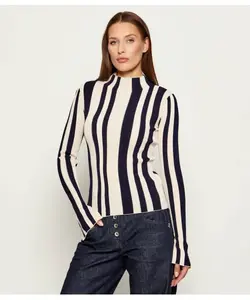 Полуводолазка Slim fit Patrizia Pepe, мультиколор