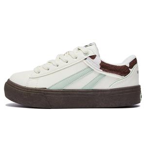 MEXICAN Нескользящие износостойкие низкие кроссовки для скейтбординга женские, белые, зеленые