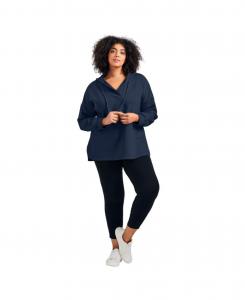 Женская ультракомфортная супермягкая толстовка с капюшоном AVENUE, Navy