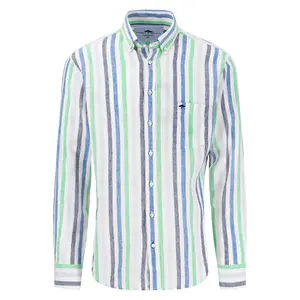 Рубашка с длинным рукавом Fynch Hatton Colorful Linen Stripes, мультиколор