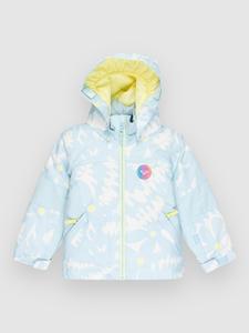 Куртка для сноуборда Roxy Snowy Tale Kids Jacke, ice blue big flower