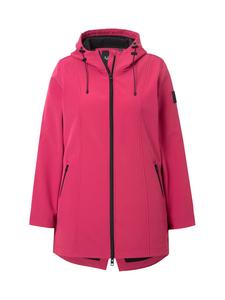 Куртка софтшелл Ulla Popken, цвет granatpink