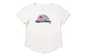 Детская футболка The North Face, кремовый