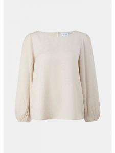 Блузка 8010_светло-бежевая comma