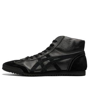 Кроссовки Onitsuka Tiger Nippon Made Mexico Mid Runner Deluxe 'Black', черный