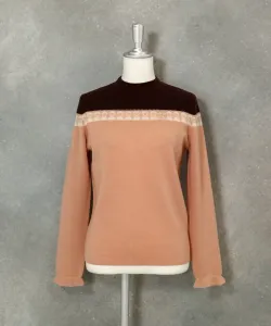 Свитер Studio Picone, цвет Brown X Beige (110)