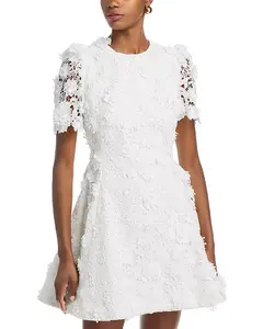 Мини-Платье Элиз Leo Lin, белый