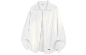 Рубашка Unisex Lapel Moderate Others WARRIOR, белый[free diy badge]