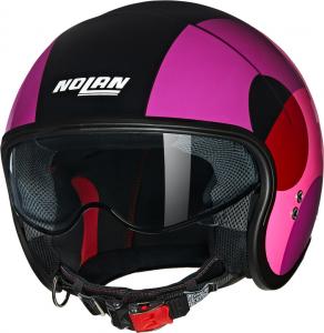 Шлем Nolan n21 06 bicromo jet, Black/Purple/Red