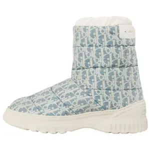 DIOR Женские синие полусапоги Frost