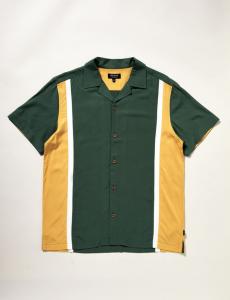 Рубашка с короткими рукавами Chet Rock Zodiac Shirt, зеленый/желтый