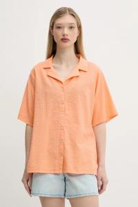 Хлопковая рубашка CALA VADELLA Rip Curl, оранжевый