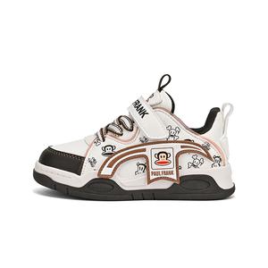 Детские кроссовки для скейтбординга с противоскользящим покрытием и износостойкостью PAUL FRANK, бежевый/коричневый