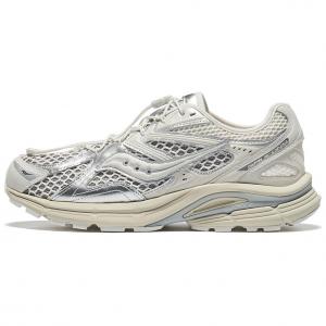 Saucony Kinvara Elite 4 Low Top повседневные тренировочные городские кроссовки для комьютинга и бега unisex белый серебристый