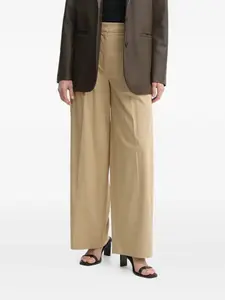 Широкие брюки со складками A.L.C., нейтральный