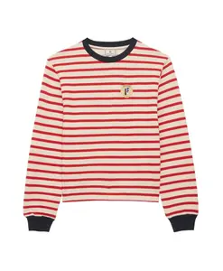 Хлопковый пуловер Layann Ines De La Fressange Paris, красный